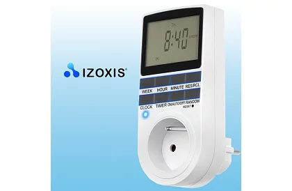 Digitális kapcsolóóra – bekapcsolási/kikapcsolási időzítő