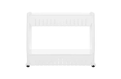 Mobil konyhai - fürdőszobai szekrény kerekeken - fehér