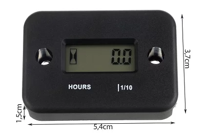 Digitális motormérő – üzemidő számláló