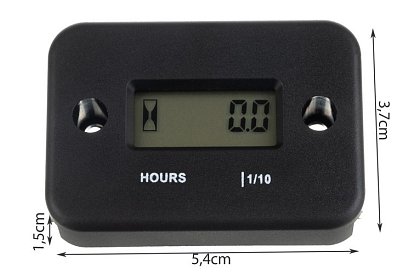 Digitális motormérő – üzemidő számláló