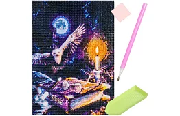 Gyémántfestés 5D – Bagoly