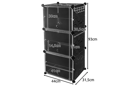 Moduláris cipőtartó - akár 12 pár cipőt is elnyel