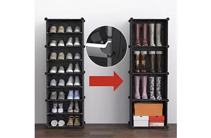 Moduláris cipőtartó - akár 12 pár cipőt is elnyel