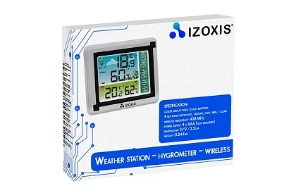 Vezet nélküli meteorológiai állomás külső érzékelővel