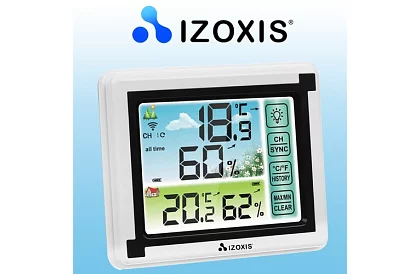 Vezet nélküli meteorológiai állomás külső érzékelővel