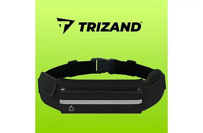 Turista derék táska apróságokhoz - fekete