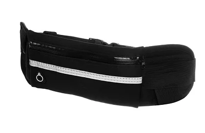 Turista derék táska apróságokhoz - fekete