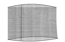 Szúnyogháló a kerti napernyőhöz 350 cm – fekete