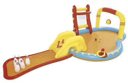 Felfújható vízi játszótér 435x213x117cm - Bestway 53068