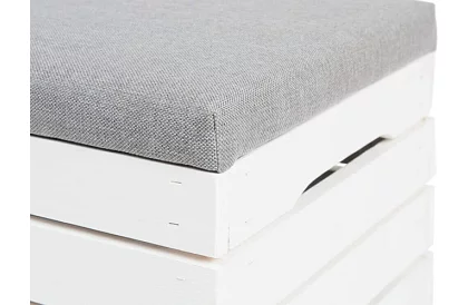 Fa lábtartó – puff doboz tároló hellyel