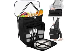 Piknik hűtőtáska vállra