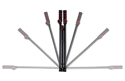 Edzőeszköz a láb- és combizom nyújtásához