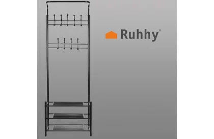 Előszoba fal – cipőtartó akasztóval
