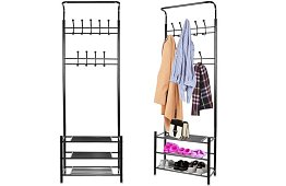 Előszoba fal – cipőtartó akasztóval