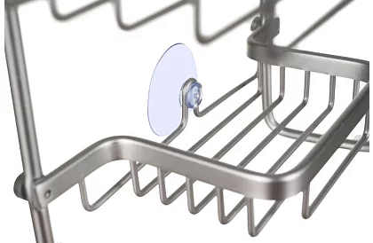 Fürdőszobai polc - ezüst