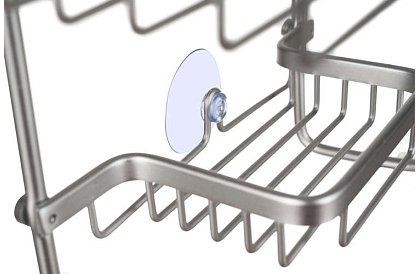 Fürdőszobai polc - ezüst