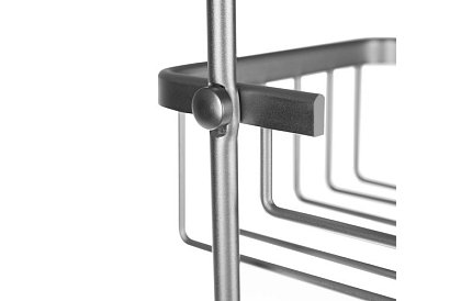 Fürdőszobai polc - ezüst