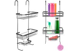 Fürdőszobai polc - ezüst