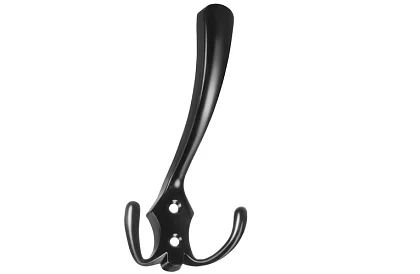 Bútor falra akasztó fekete – 5 darabos készlet