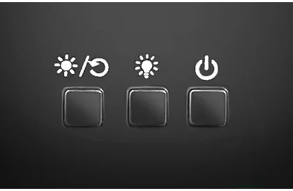 LED éjjeli lámpa képkivetítővel - fekete