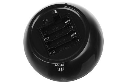 LED éjjeli lámpa képkivetítővel - fekete