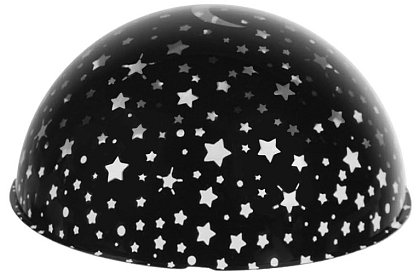 LED éjjeli lámpa képkivetítővel - fekete