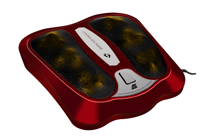 Lábmasszázs készülék fűtéssel