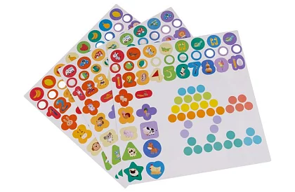 Fából készült oktató puzzle