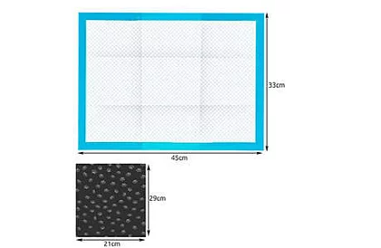 Higiéniai nedvszívó alátétek állatoknak 33x45 cm – 100 db + zacskók