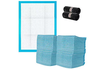 Higiéniai nedvszívó alátétek állatoknak 33x45 cm – 100 db + zacskók