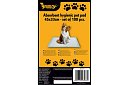 Higiéniai nedvszívó alátétek állatoknak 33x45 cm – 100 db + zacskók