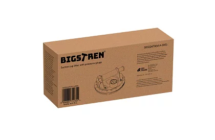 Vákuumos szívó a nyomásmérővel és pumpával borítókhoz, csempékhez és üveghez