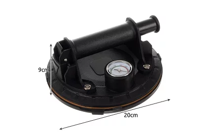 Vákuumos szívó a nyomásmérővel és pumpával borítókhoz, csempékhez és üveghez