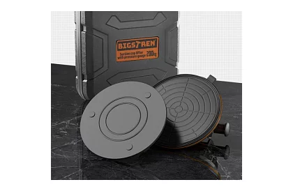 Vákuumos szívó a nyomásmérővel és pumpával borítókhoz, csempékhez és üveghez