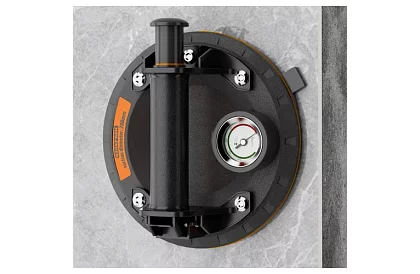 Vákuumos szívó a nyomásmérővel és pumpával borítókhoz, csempékhez és üveghez