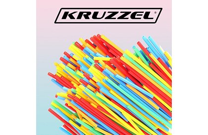 Színes 3D építőjáték szívószálakból 408 db – kreatív játék gyerekeknek