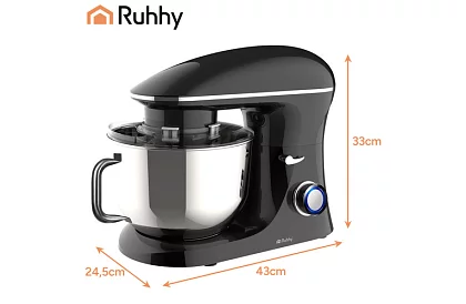 Konyhai robotgép 1500 W, 6,2L tállyal – RUHHY
