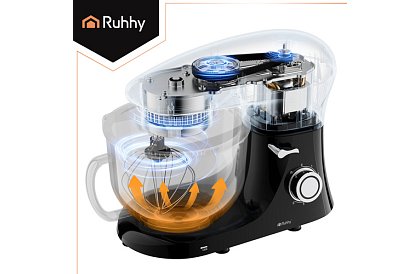 Konyhai robotgép 1500 W, 6,2L tállyal – RUHHY