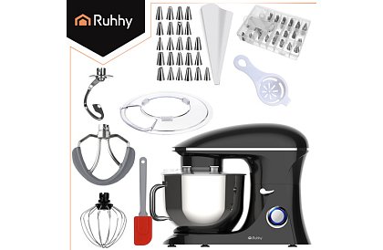 Konyhai robotgép 1500 W, 6,2L tállyal – RUHHY