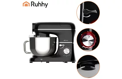 Konyhai robot 1500 W RUHHY 3 az 1-ben turmixgéppel és húsdarálóval – tál 6,2 l