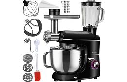 Konyhai robot 1500 W RUHHY 3 az 1-ben turmixgéppel és húsdarálóval – tál 6,2 l