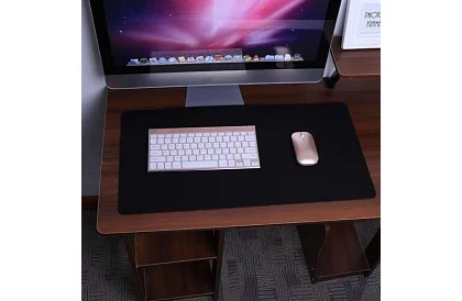 XXL egérpad és billentyűzetpad 90x45cm - fekete