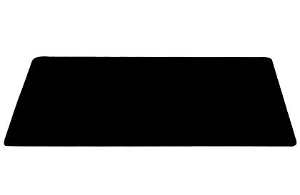 XXL egérpad és billentyűzetpad 90x45cm - fekete