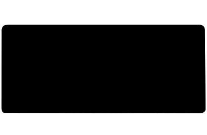 XXL egérpad és billentyűzetpad 90x45cm - fekete