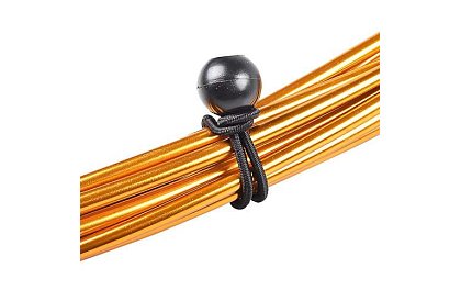 Rugalmas gumik golyóval a ponyvák és tarpok rögzítésére – 10 db