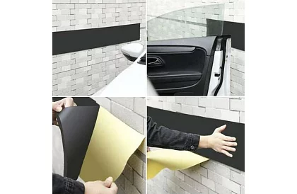 Autóajtó védő – falvédő a garázs falára