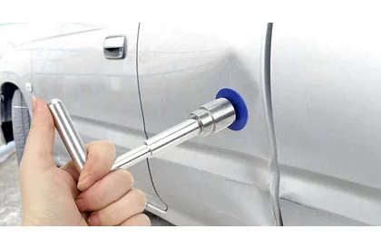 Karosszéria javító készlet visszafordítható kalapáccsal