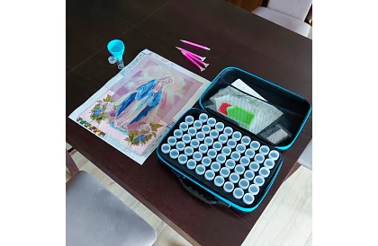 5D gyémántfestés kiegészítő szervező