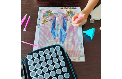 5D gyémántfestés kiegészítő szervező