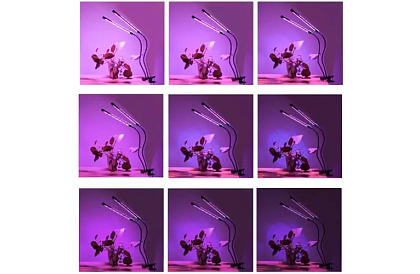 LED növénytermesztő lámpa DUO – időzítővel és vezérléssel